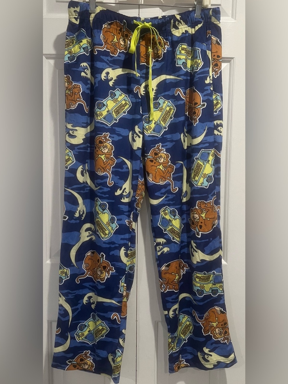 Scooby-Doo Lounge Pants 💙 Very Soft w Drawstring & Pockets